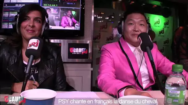 PSY chante en français la danse du cheval - C&#039;Cauet sur NRJ