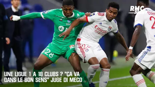 Une Ligue 1 à 18 clubs ? "Ça va dans le bon sens" juge Di Meco