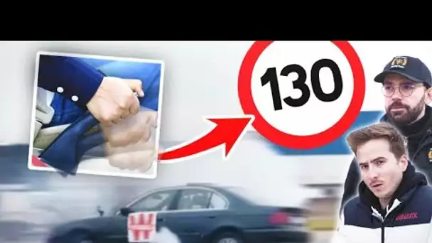 TIRER LE FREIN À MAIN À 130km/h : Ça fait quoi ?