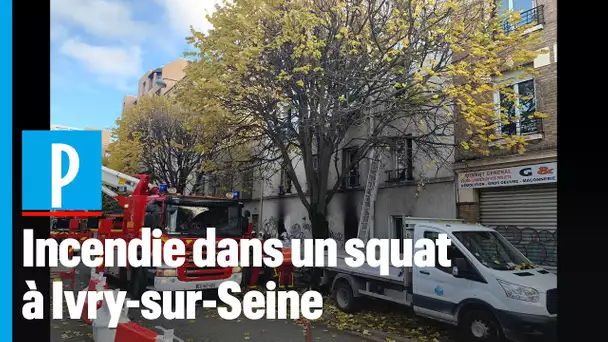 Deux morts dans l'incendie d'un squat à Ivry-sur-Seine