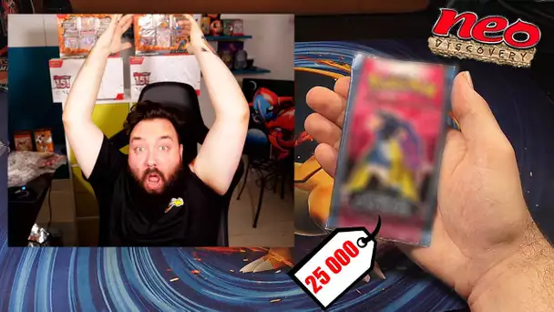 OUVERTURE D'UN BOOSTER POKEMON A 25 000 EUROS ! LA CARTE LA PLUS BUG AU MONDE !