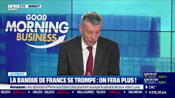 Le débat  : La Banque de France se trompe, on fera plus !