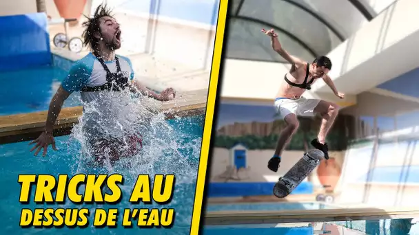 DÉFI : skater au dessus de l'eau !