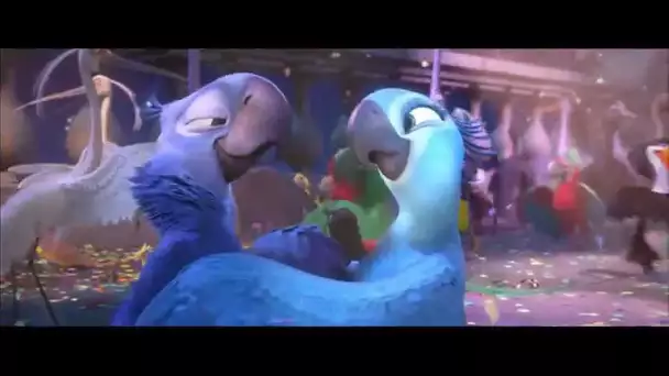 Rio 2 - Interview de Lorànt Deutsch & Laetitia Casta dans les rôles de Blue et Perla