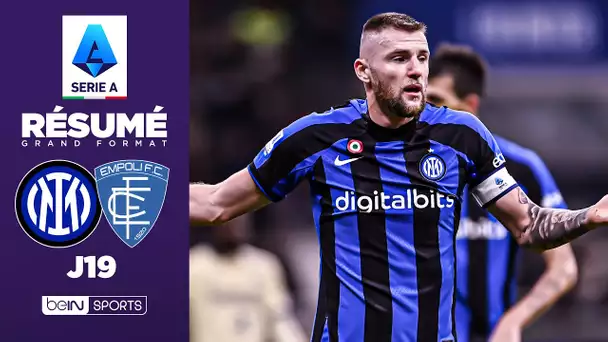 Résumé : L’Inter Milan perd gros contre Empoli !