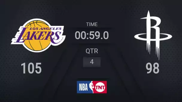 Lakers @ Rockets | NBA on TNT Live Scoreboard | #WholeNewGame