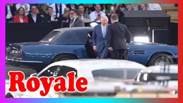 L'Aston Martin «classique» du prince Charles ét0nne les fans aux Jeux du Commonwealth