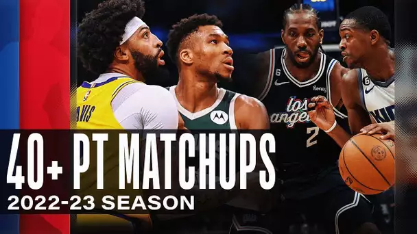 EVERY TIME Opposing Players Both Scored 40+ Points This Season! | 2022-23 Season