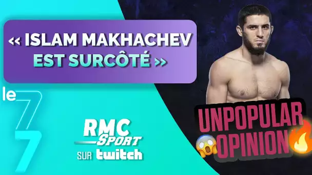 Twitch RMC Sport / Unpopular opinion : Islam Makhachev est surcoté