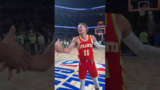 POV👀: Trae Young’s Postgame Celebration In Mexico City #NBAenMexico | #Shorts