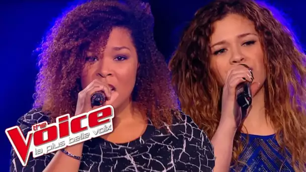 Zaz – Éblouie par la nuit | Maliya Jackson VS Carole Anne | The Voice France 2015 | Battle