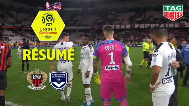 OGC Nice - Girondins de Bordeaux ( 1-1 ) - Résumé - (OGCN - GdB) / 2019-20