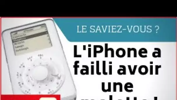 Le saviez-vous ?  L’iPhone a failli avoir une molette au lieu d’un écran tactile !