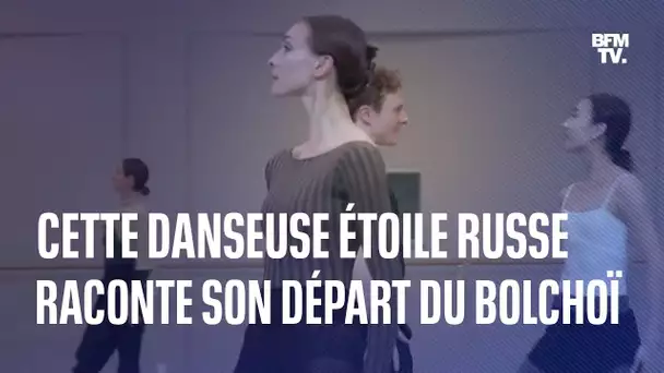 Cette danseuse étoile russe raconte son départ du Bolchoï