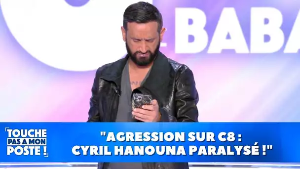 Cyril Hanouna apprend en direct qu'il y a une agression sur C8 !