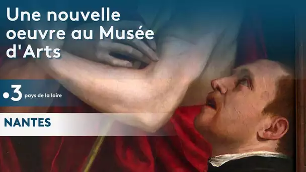 Nantes : le musée d'arts accroche une nouvelle œuvre "Rex Meus et Deus Meus"