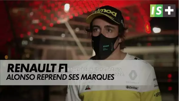 Alonso reprend ses marques chez Renault