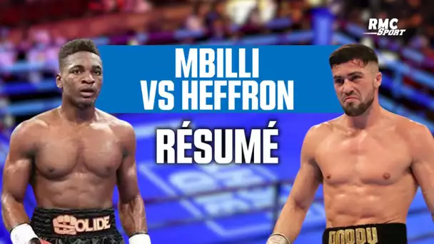 Résumé boxe : Mbilli a-t-il poursuivi sa série d'invincibilité face à Heffron ?
