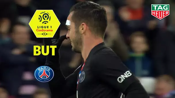 But Pablo SARABIA (8') / Paris Saint-Germain - Montpellier Hérault SC (5-0)  (PARIS-MHSC)/ 2019-20