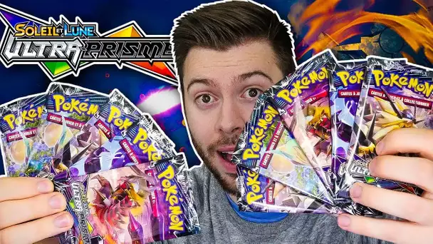 J&#039;OUVRE DES BOOSTERS DE CARTES POKEMON ULTRA-PRISME !