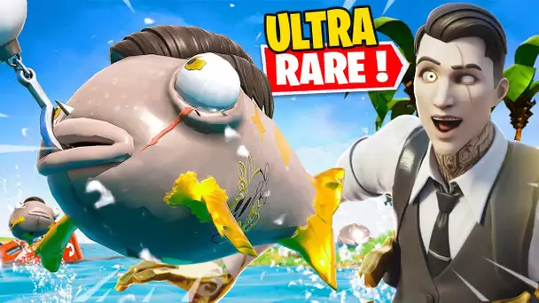 ON TROUVE LE *POISSON MIDAS* ULTRA RARE SUR FORTNITE ! (Il est abusé ...)