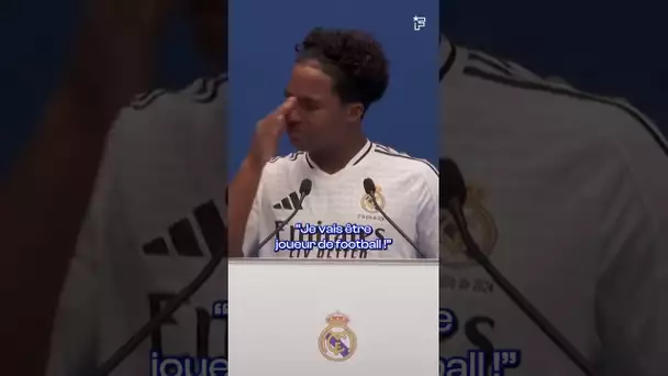 Le père d’Endrick dévoile la raison des larmes de son fils ! @realmadrid #shorts