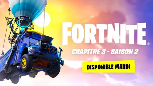 NOUVELLE IMAGE SAISON 2 + DEBUT DE LA NOUVELLE SAISON 2 MARDI 22 MARS ?! (FORTNITE NEWS)