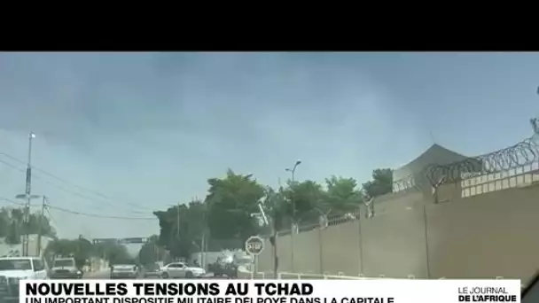 Au Tchad, un important dispositif militaire dans la capitale • FRANCE 24
