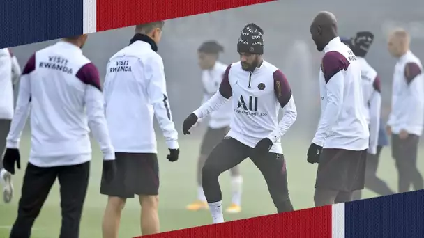 ⚽ Entraînement veille de Nîmes Olympique v Paris Saint-Germain 🔴🔵