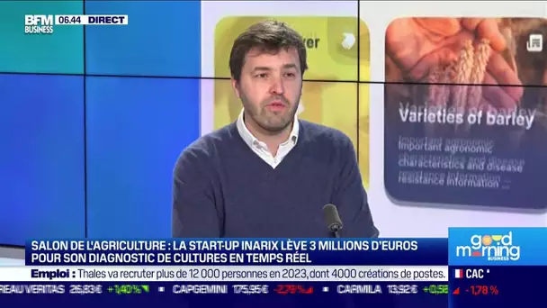 Pierre Chapelle (Inarix) : Inarix lève 3 millions d'euros pour son diagnostic de culture