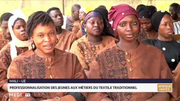 Mali : professionnalisation des jeunes sur les métiers du textile traditionnel