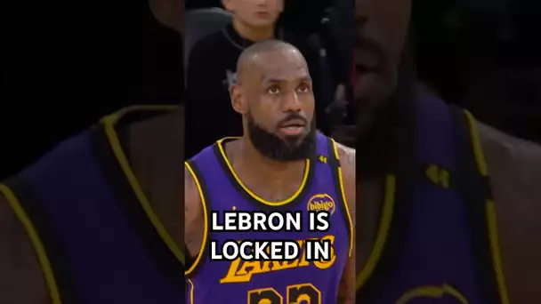 LeBron can’t miss! 😤