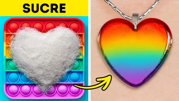 DÉCORATIONS DIY CHARMANTES 💍 ATELIERS AVEC ARGILE, STYLO 3D, RÉSINE ET PISTOLET À COLLE 🌈