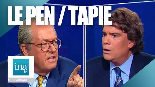 1994 : Le débat entre Bernard Tapie et Jean-Marie Le Pen | Archive INA