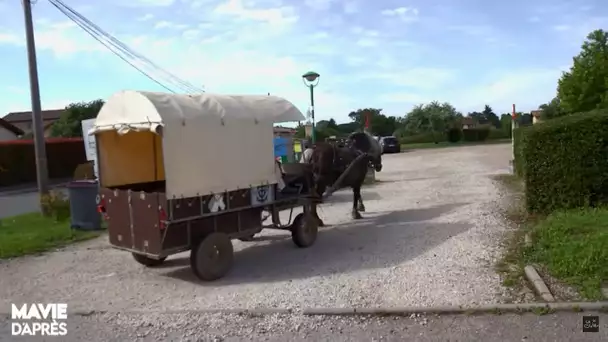 Grégory passe du camion à la carriole pour réaliser son rêve d'enfant