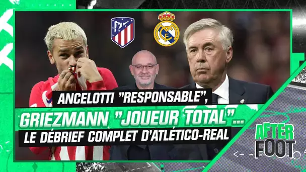 Atlético 3-1 Real : Ancelotti "responsable", Griezmann "joueur total"... le débrief complet