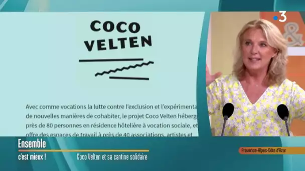 Marseille : 'Coco Velten', un lieu avec sa cantine solidaire