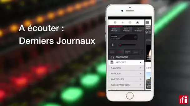 Suivez l'actualité mondiale avec l'appli RFI - en bref