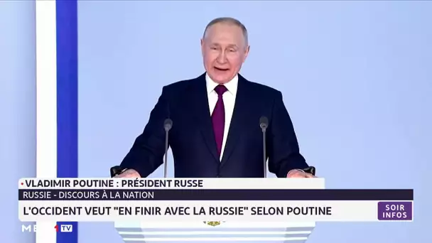 L´Occident veut "en finir avec la Russie" selon Poutine