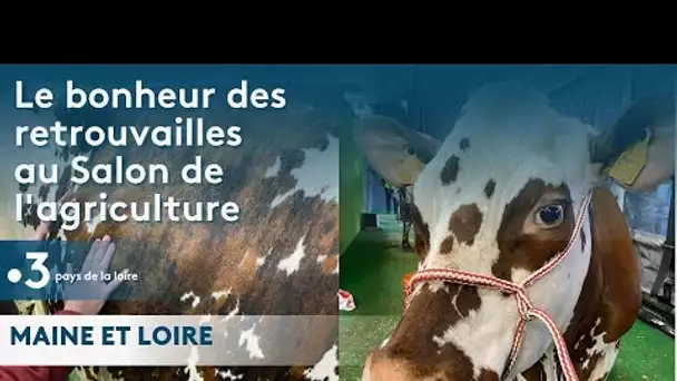 Le bonheur des retrouvailles au Salon de l'agriculture