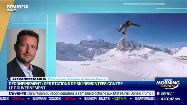 Alexandre Maulin (Domaines skiables de France): Les stations de ski remontées contre l'Etat