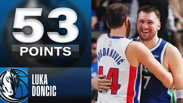 Luka Doncic GOES OFF for 53 Points in Mavericks W | January 30, 2023
