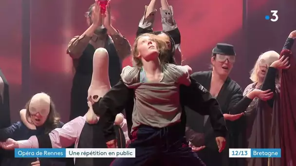 Red Waters : séance de répétition en public à l'Opéra de Rennes