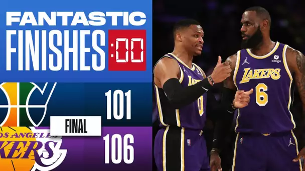 Final 1:46 WILD ENDING Lakers vs Jazz 🔥🔥