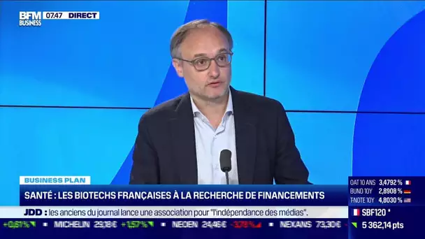 Franck Mouthon : France Biotech et Polytechnique lancent une formation pour accompagner les banques