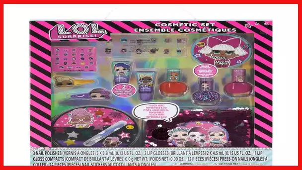 L.O.L Surprise! Townley Girl Ultimate Makeover Set with over 20 Pieces, Including Lip Gloss, Nail
