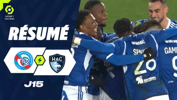 RC STRASBOURG ALSACE - HAVRE AC (2 - 1) - Résumé - (RCSA - HAC) / 2023/2024