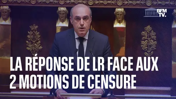 "Réformer oui, fracturer non", l'intégralité du discours du député LR Olivier Marleix