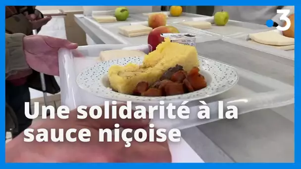 Un repas de chef 100% niçois au Secours Populaire