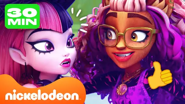 Monster High | 30 MINUTES de Clawdeen qui sauve la mise 🐺 | Nickelodeon France